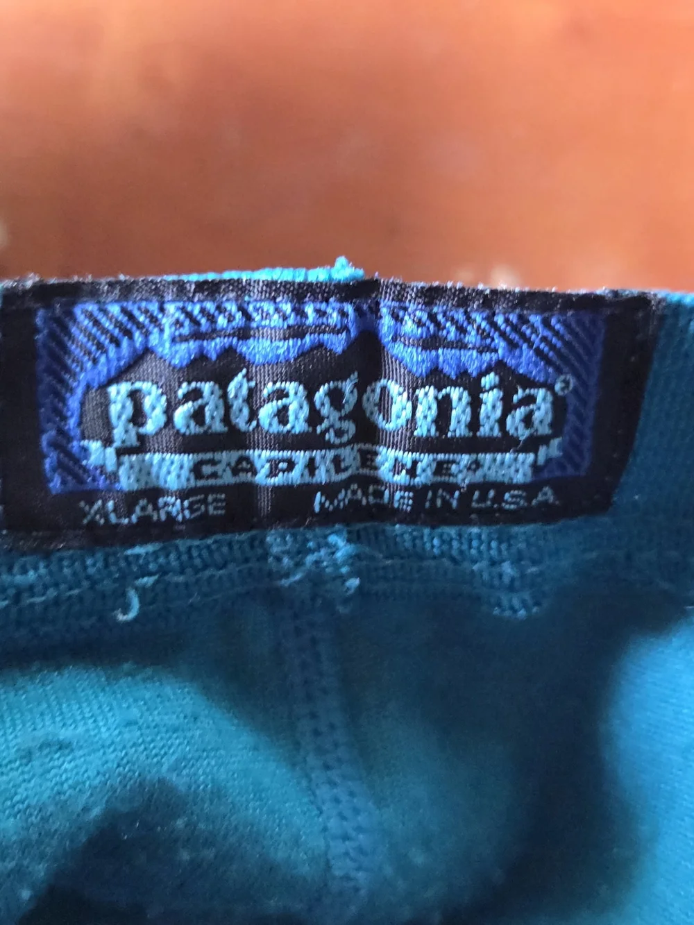 Patagonia Capilene Vintage Teal Base Layer